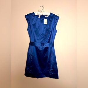 || NWT || FORMAL MINI COCKTAIL DRESS || GEMSTONE BLUE ||